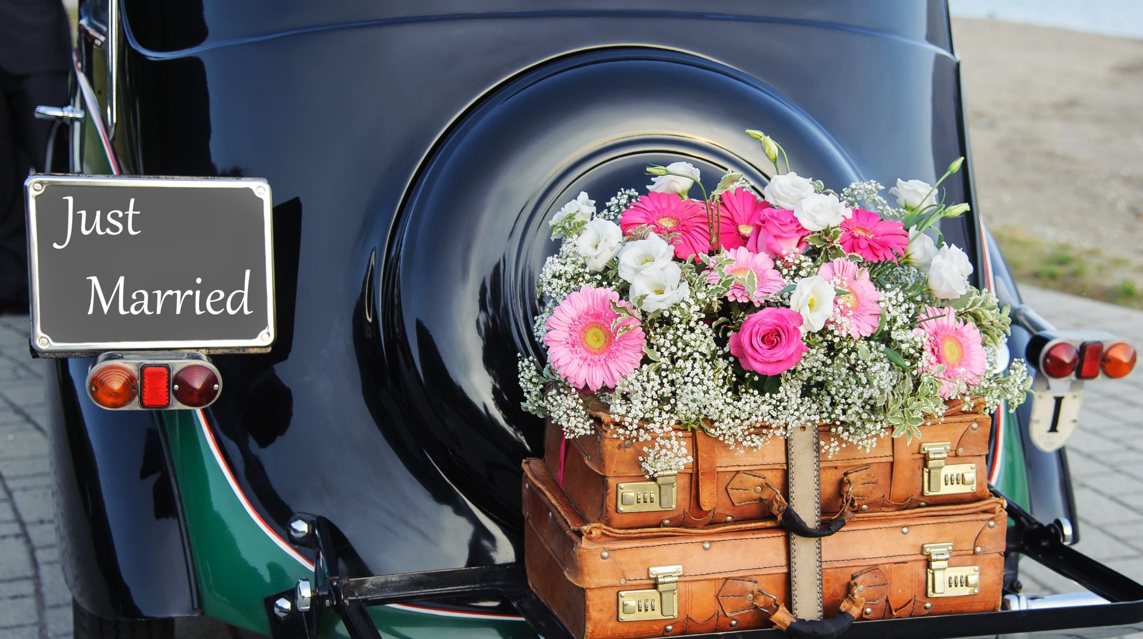 Vintage Wedding Car